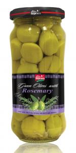 Whole Green Olives with Rosemary